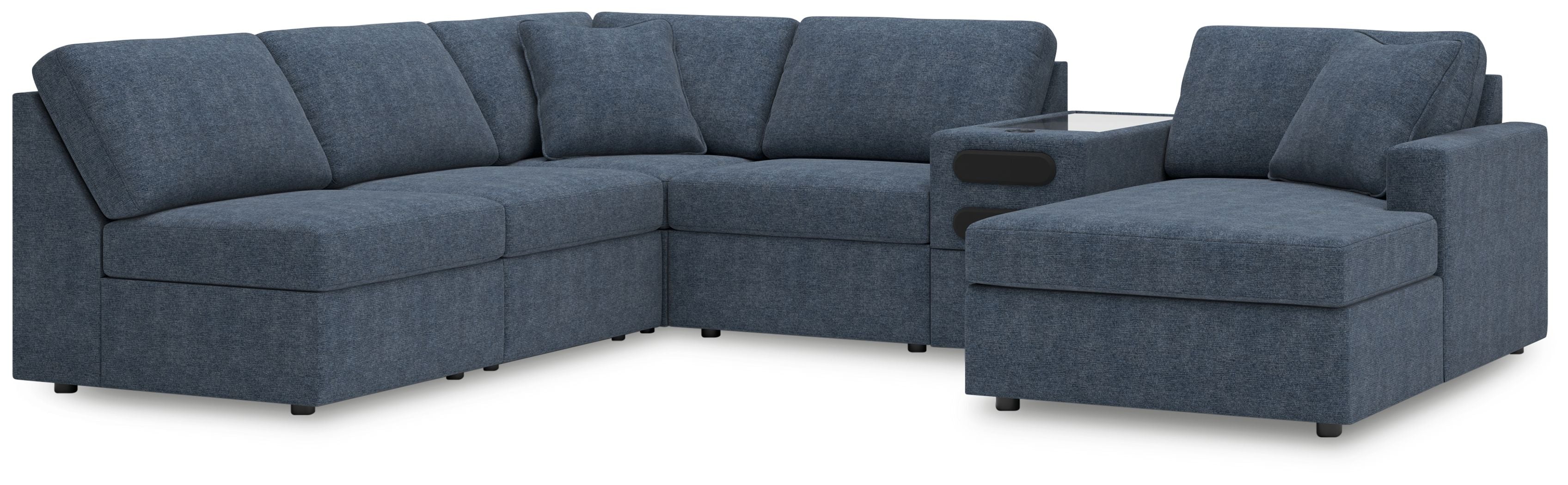 Signature Design by Ashley® Modmax - Ink - Sectional | Meri Furniture