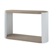 Zoma - Sofa Table - Oak & White High Gloss