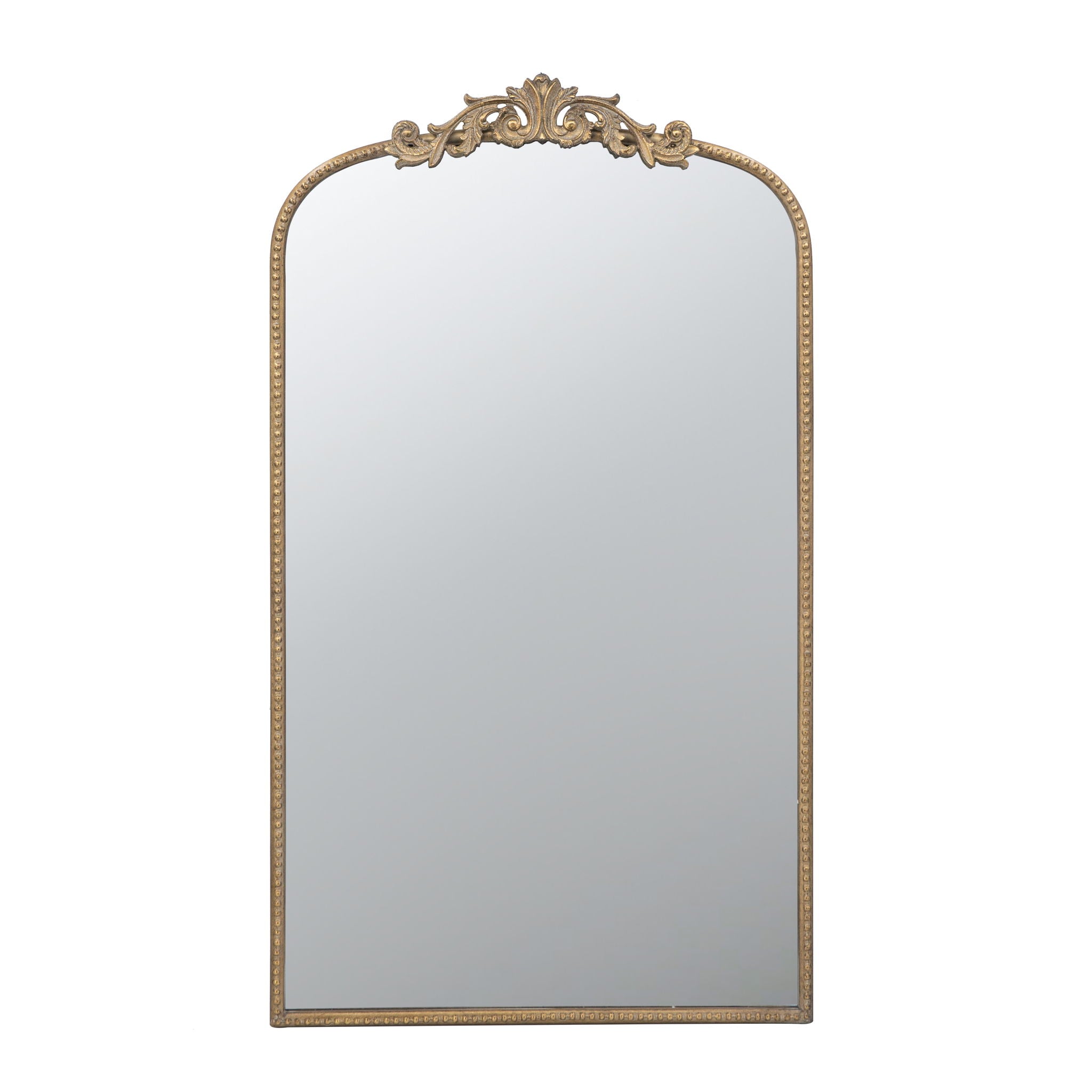 Arch Mirror, Baroque Inspired Wall Decor For Bathroom, Bedroom, Living Room