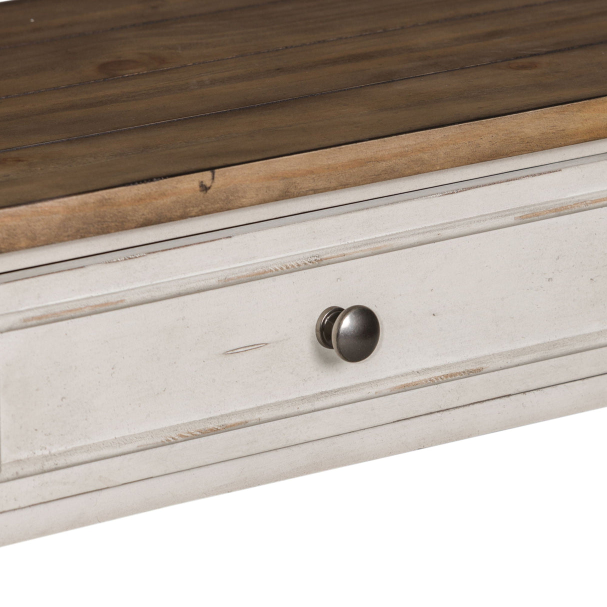 Liberty Furniture Morgan Creek - Sofa Table - White | Meri Furniture
