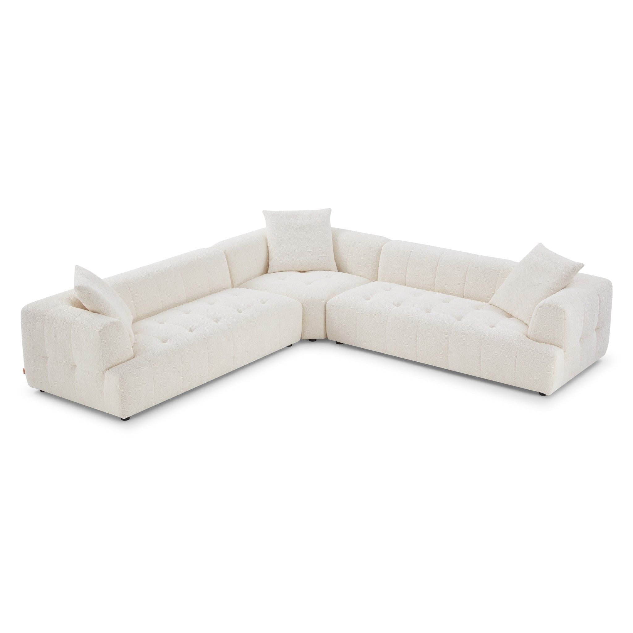 Kaynes - Elegant Upholstery Corner Sofa