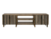 International Furniture Direct Tiza - TV Stand - Peanut Brown | Meri Furniture