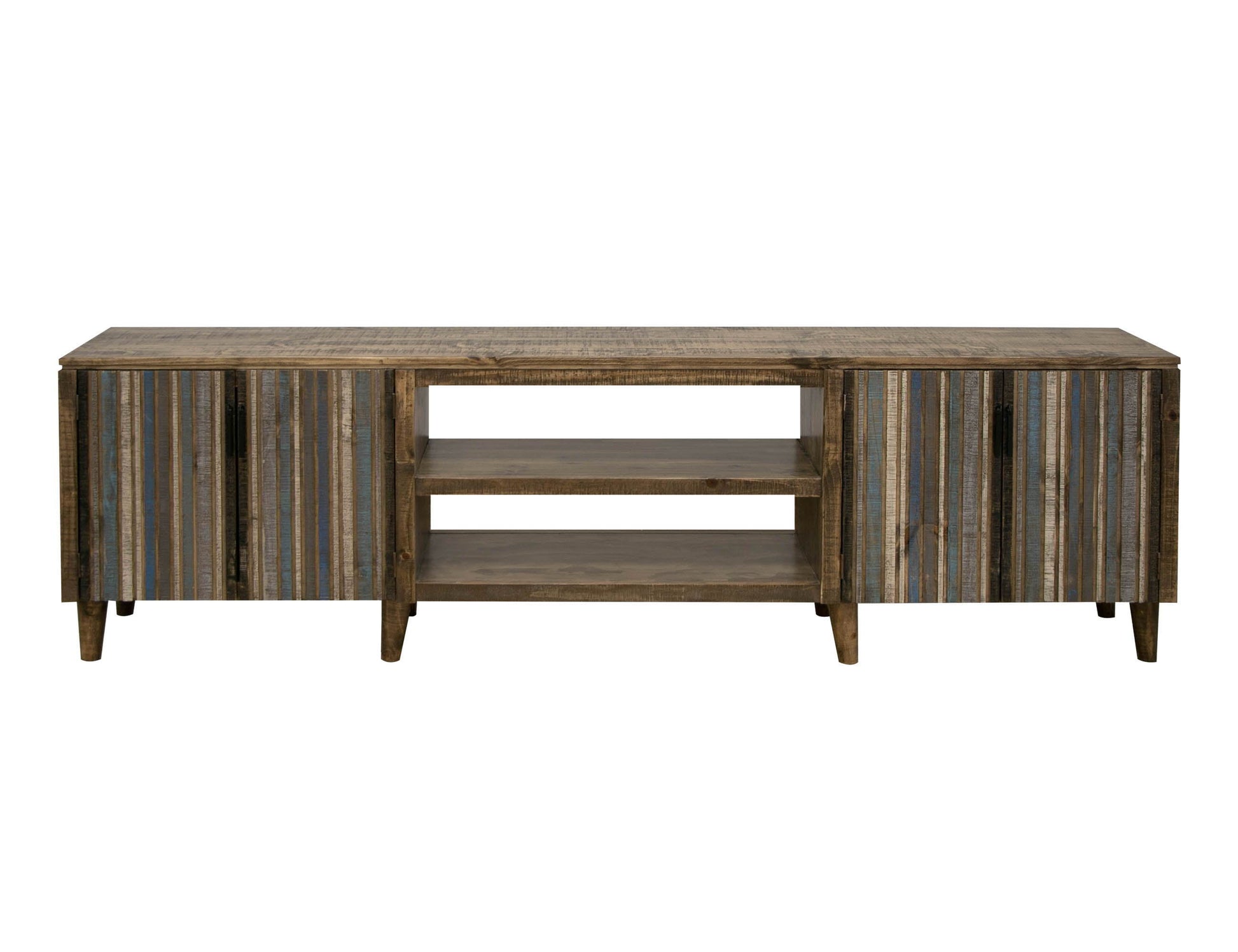 International Furniture Direct Tiza - TV Stand - Peanut Brown | Meri Furniture