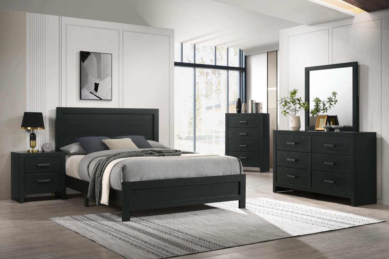 B525 - Nightstand - Black