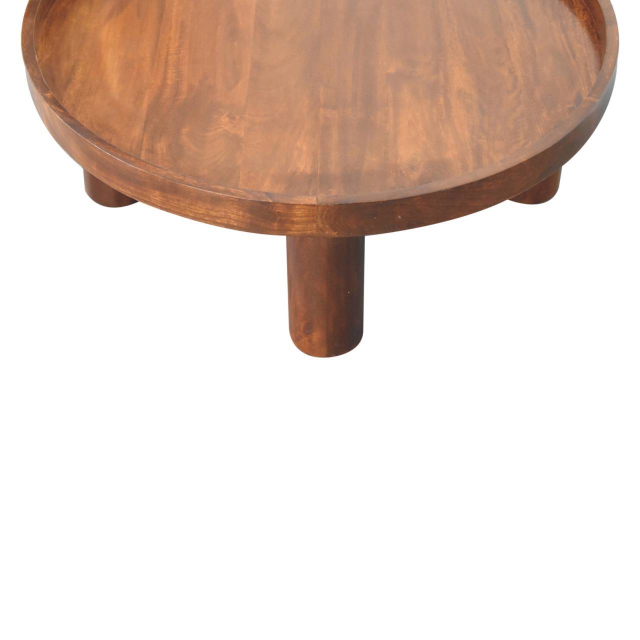 Crescent Coffee Table - Chestnut
