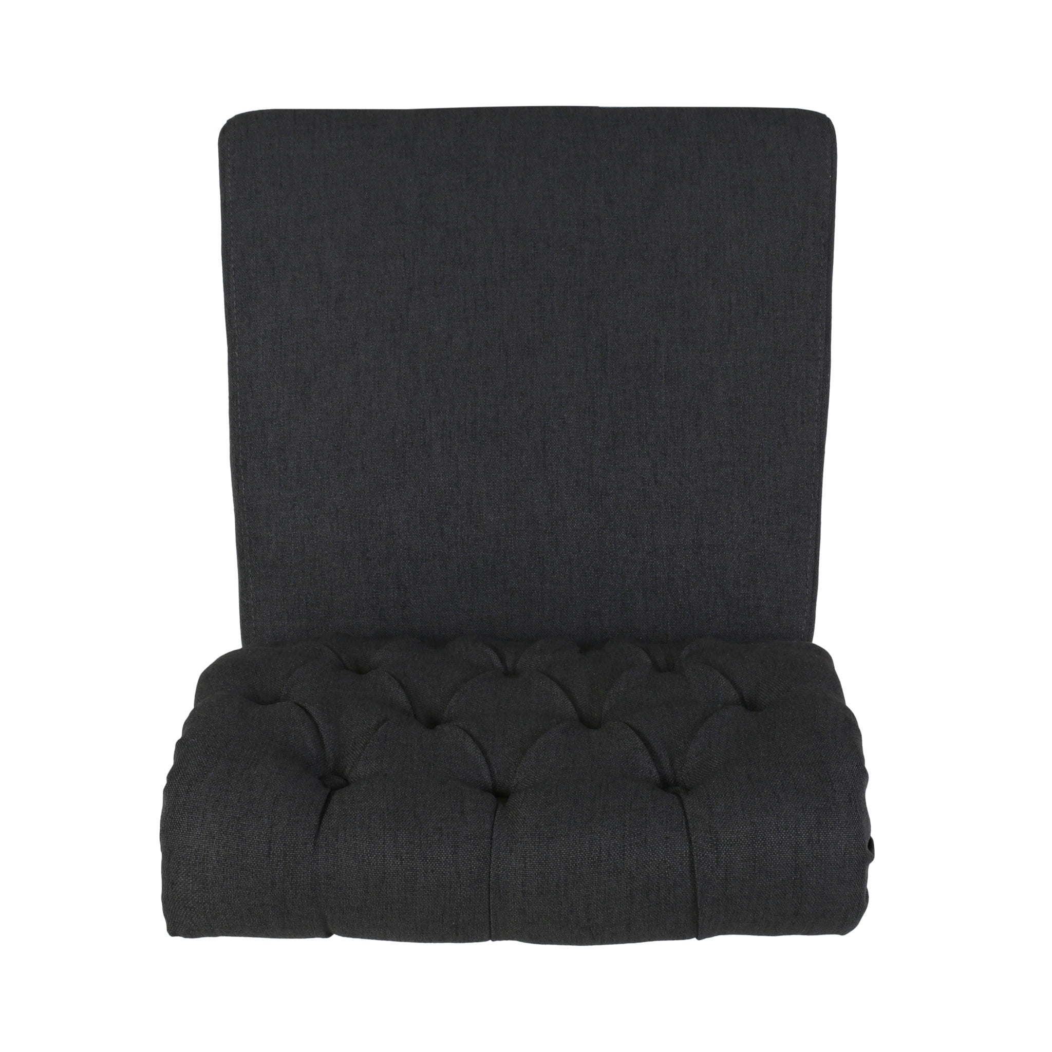 Broxton - Tuft Dining Rolltop Chairs With Button Tufted Backrest (Set of 2)