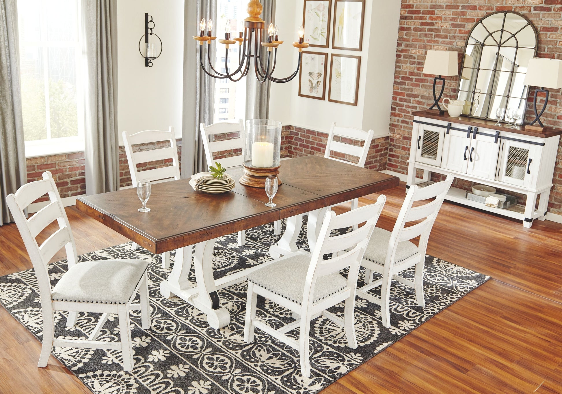 Signature Design by Ashley® Valebeck - Dining Table Set | Meri Furniture