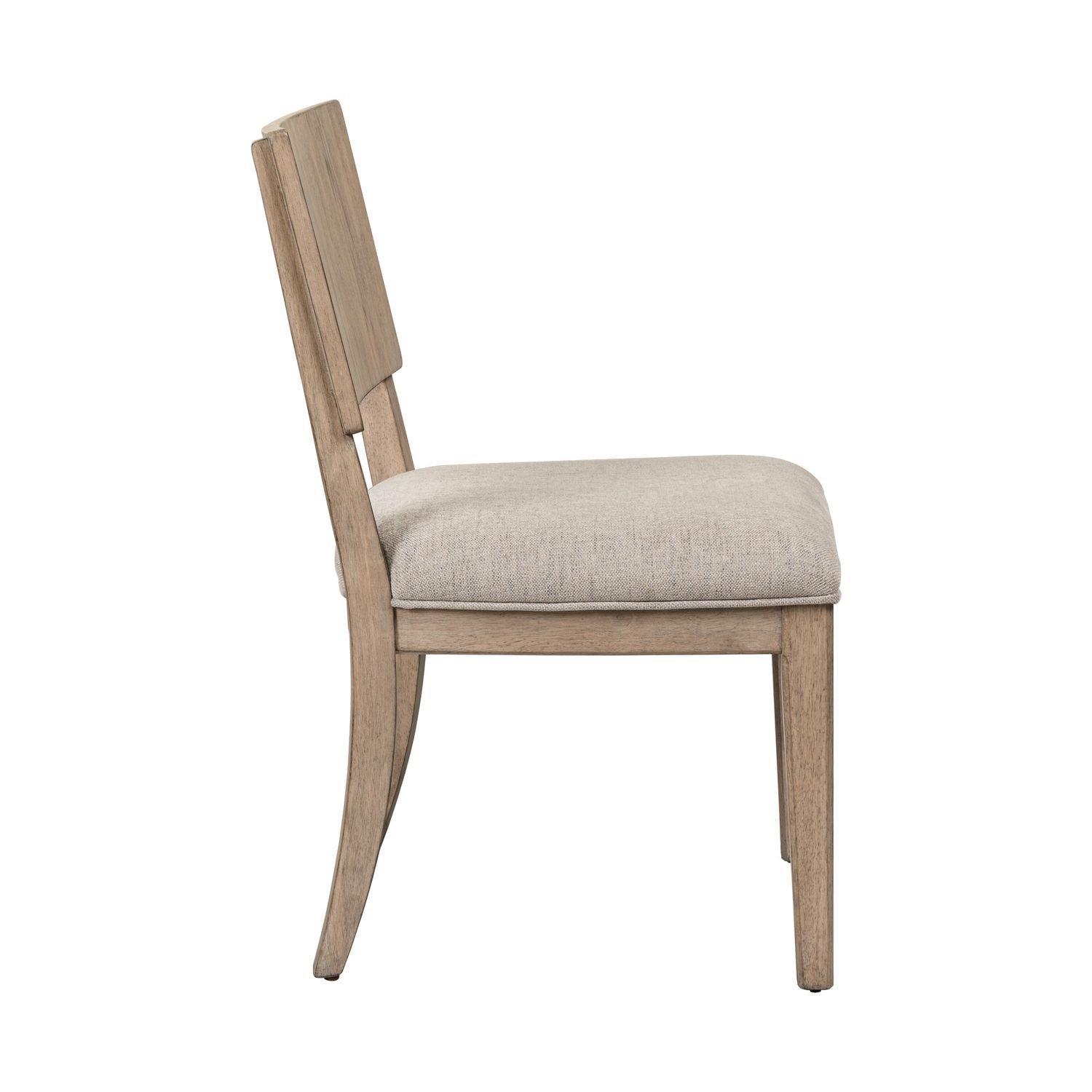 Proximity Place - Panel Back Side Chair - Barley Buff