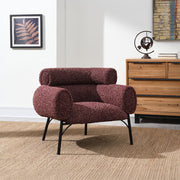 Mardi - Chair - Maroon Tweed