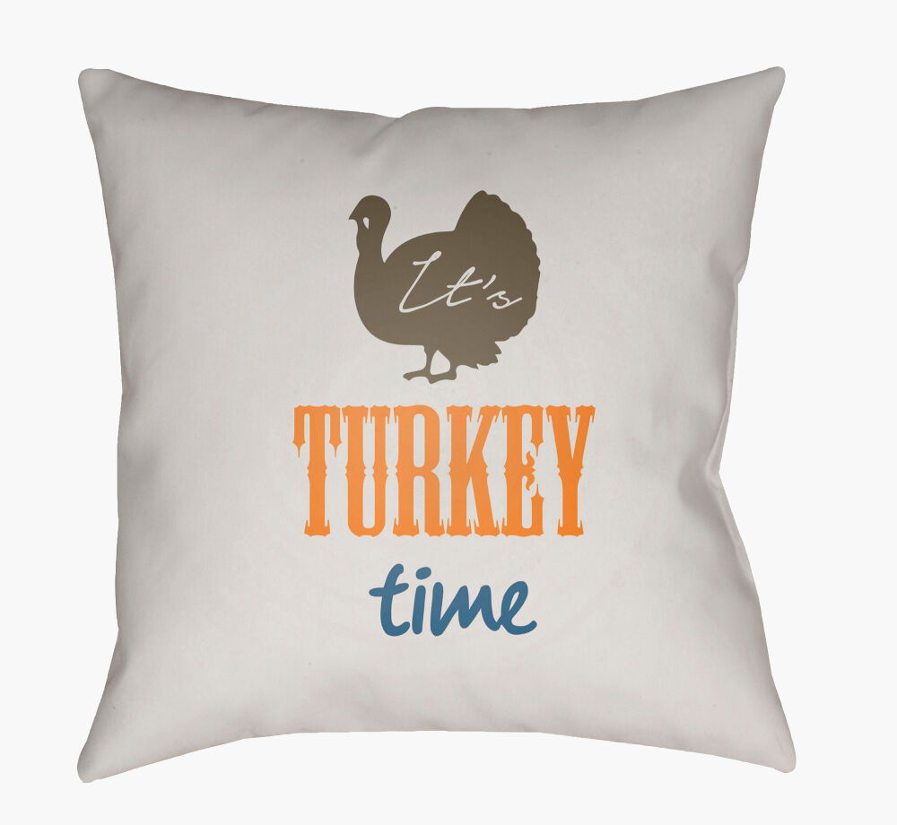 It's Turkey Time Pillow