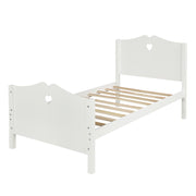 Platform Bed With Slat Support And Headboard And Footboard