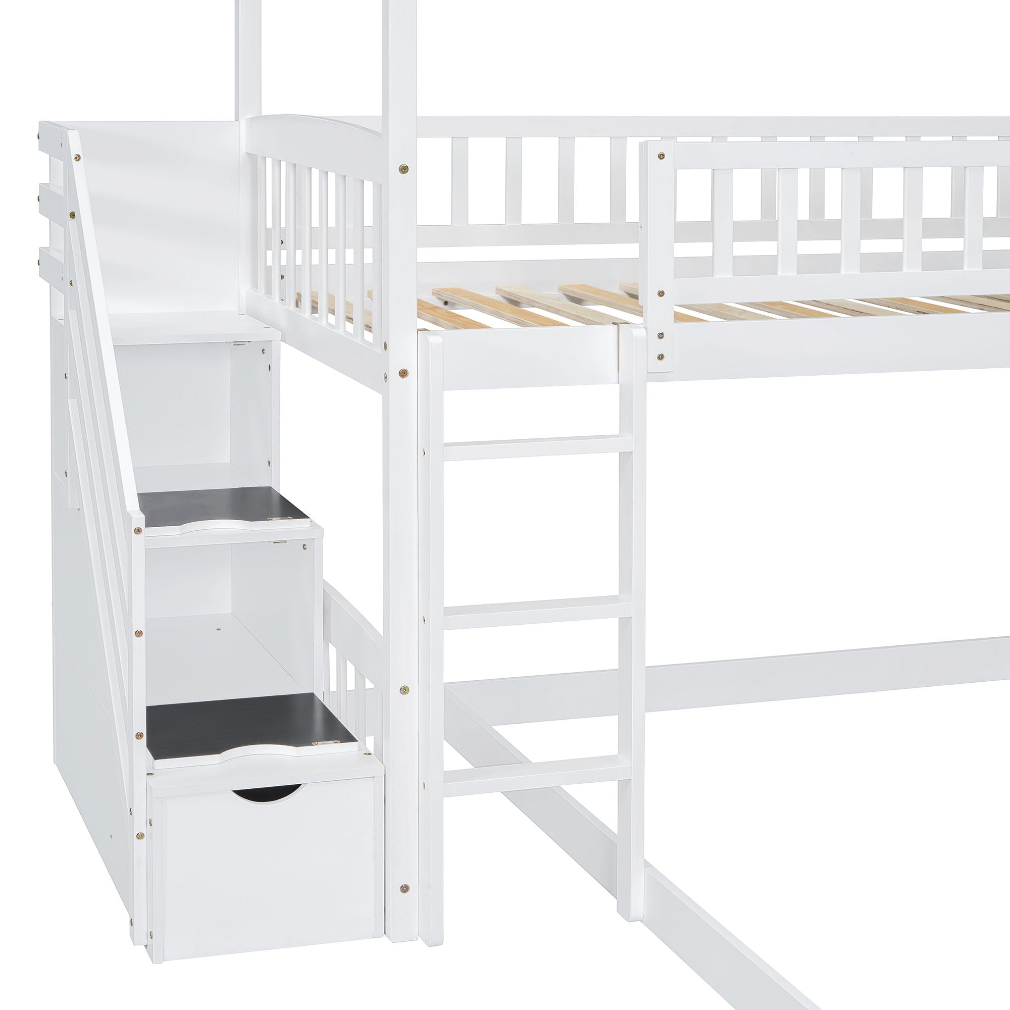 House Bunk Bed With Slide