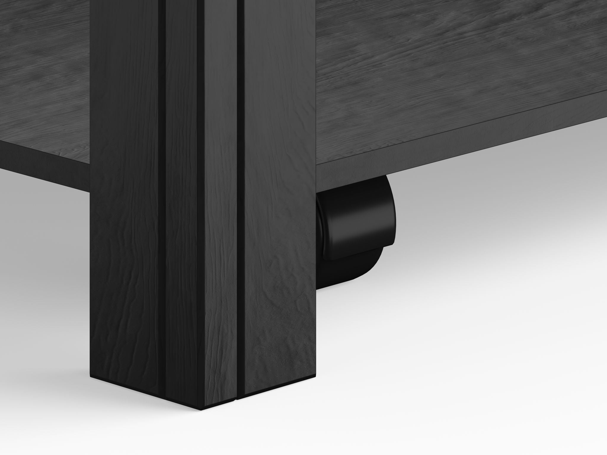 Essex - Coffee Table - Black, Whiskey