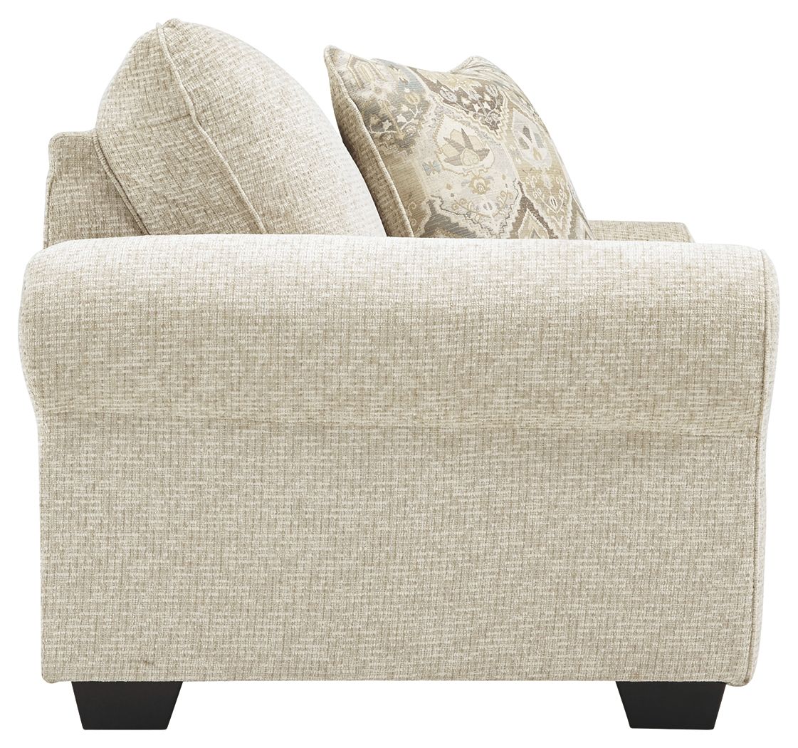 Ashley Furniture Haisley - Ivory - Chair And A Half | Meri Furniture