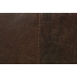 Winchester - Chair - Aluminum & Distress Espresso Top Grain Leather