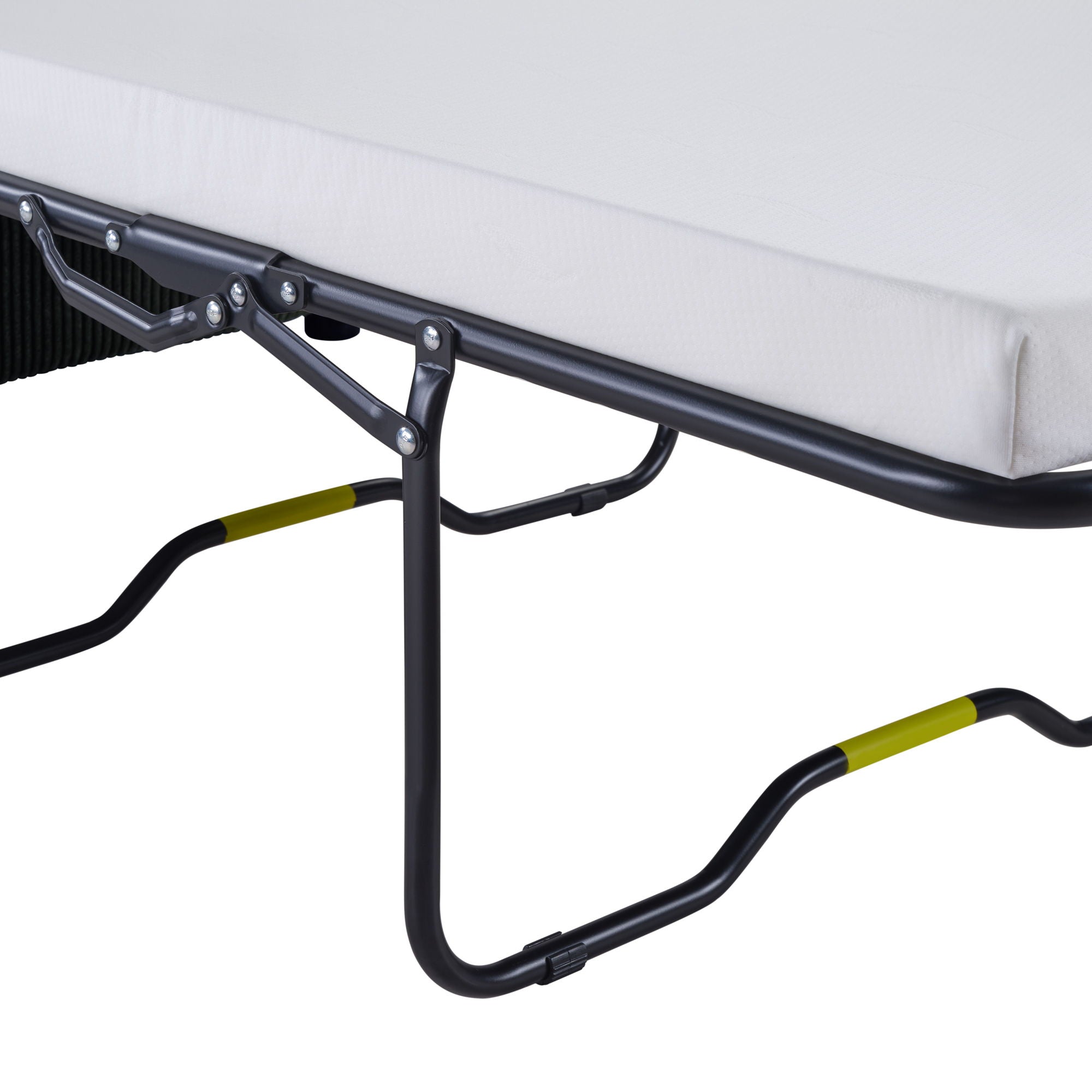 Sleeper Sofa With Foldable Mattress, USB Ports, Side Table & Storage Pocket