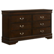 Coaster Fine Furniture Louis Philippe - Six-drawer Dresser | Meri Furniture