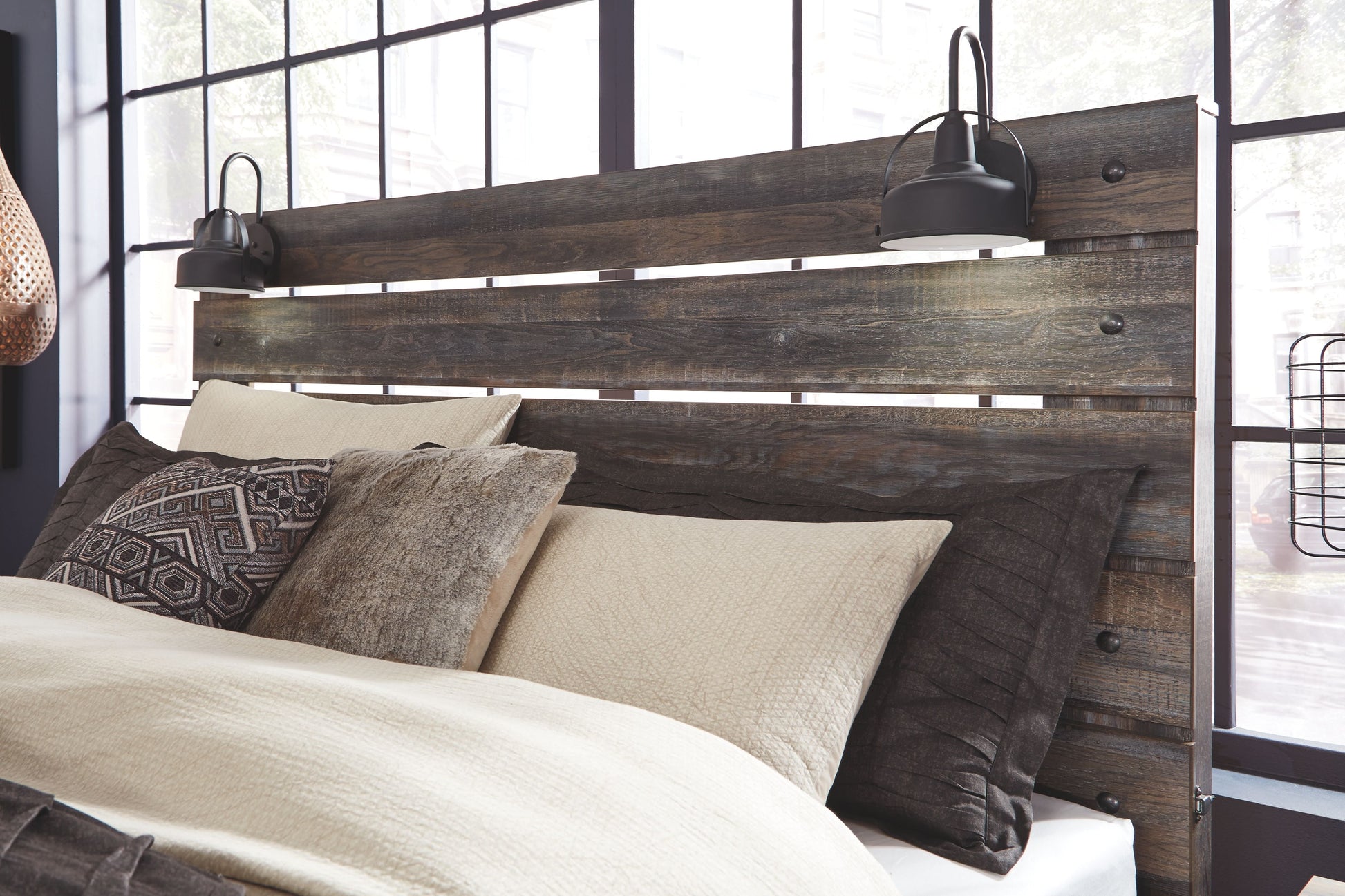 Signature Design by Ashley® Drystan - Panel Bed | Meri Furniture