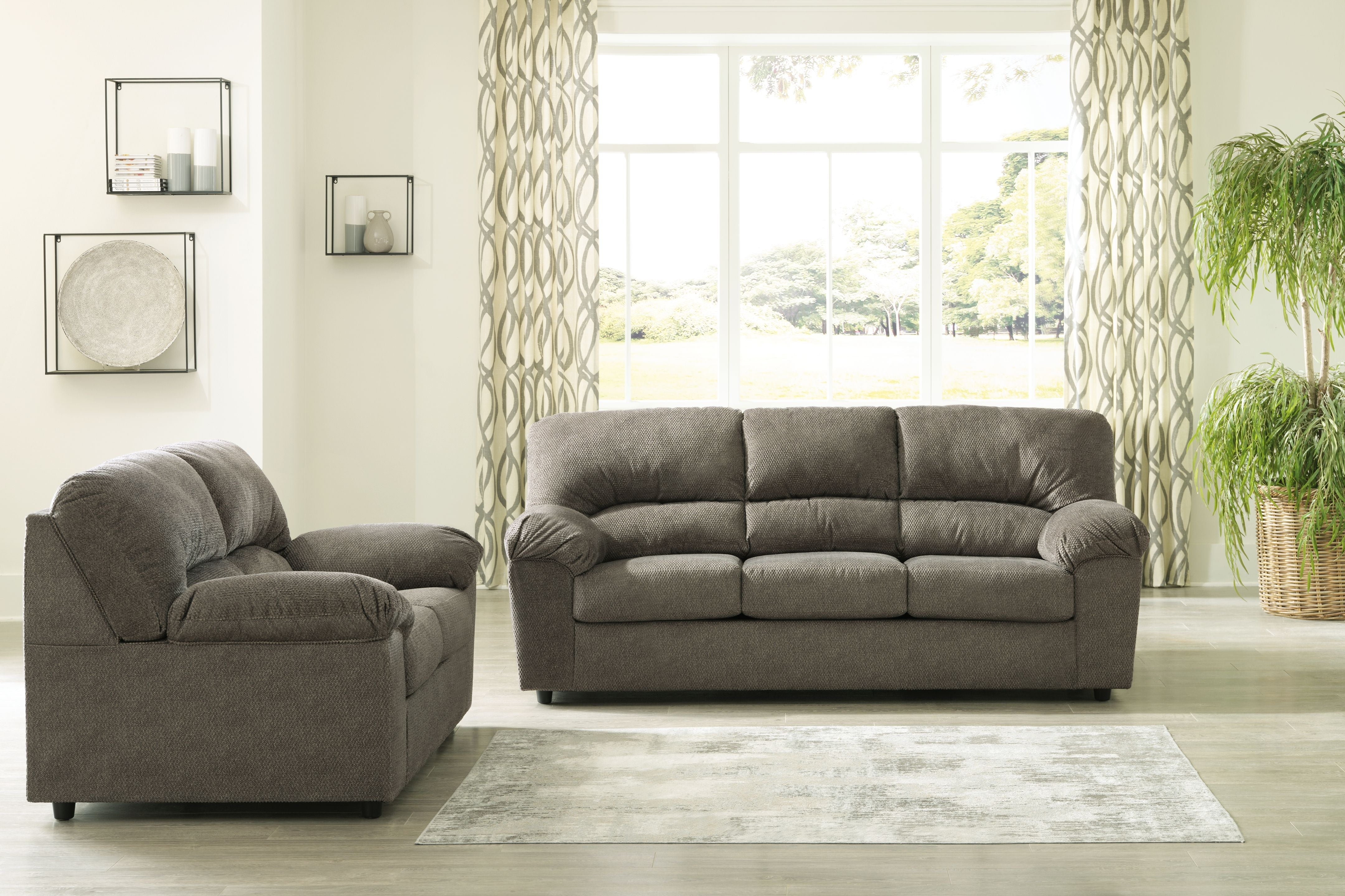 Signature Design by Ashley® Norlou - Living Room Set | Meri Furniture