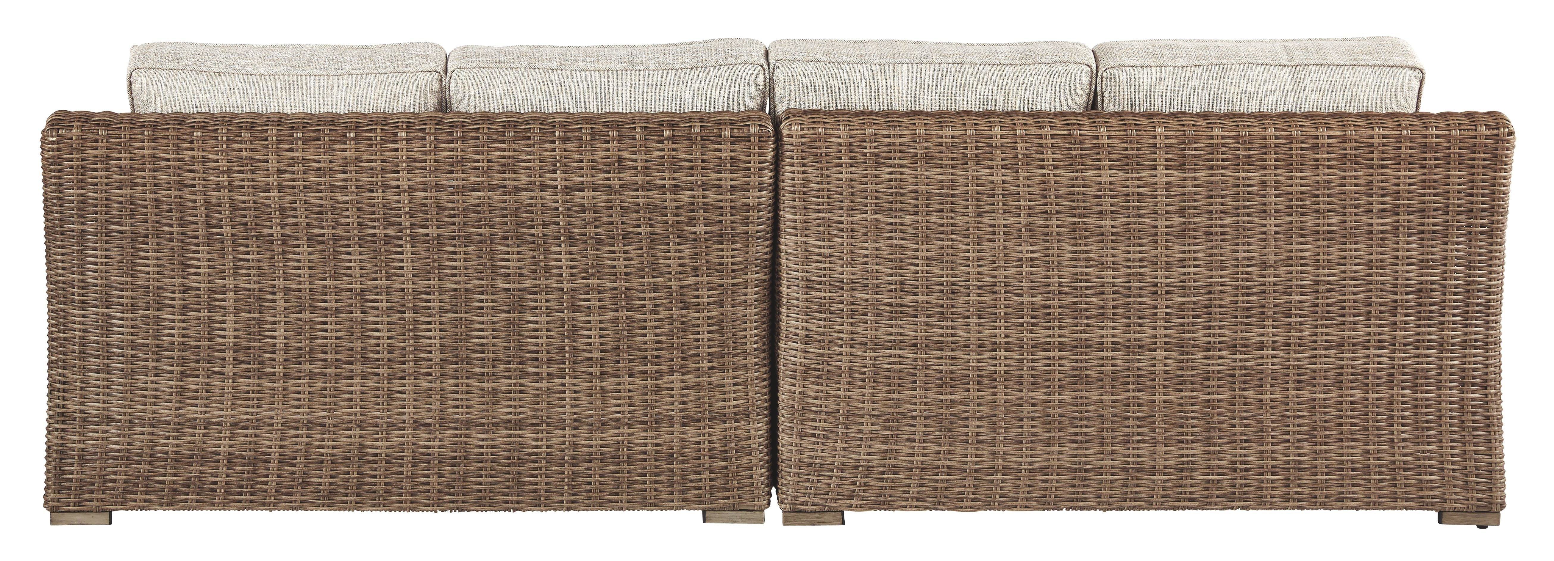 Ashley Furniture Beachcroft - Beige - Raf/laf Loveseat W/Cush (Set of 2) | Meri Furniture