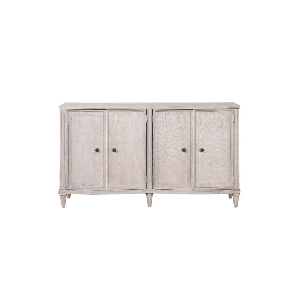 ACME Wynsor - Server - Antique Champagne | Meri Furniture