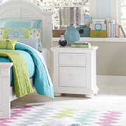 Liberty Furniture Summer House - 2 Drawer Nightstand - White | Meri Furniture