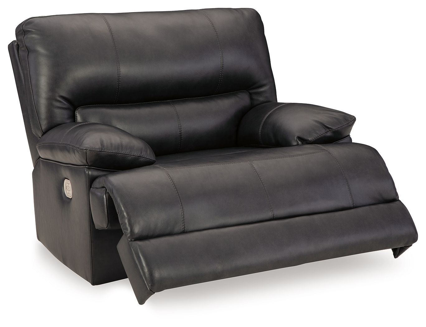 Signature Design by Ashley® Mountainous - Eclipse - Power Recliner With Adj Headrest | Meri Furniture