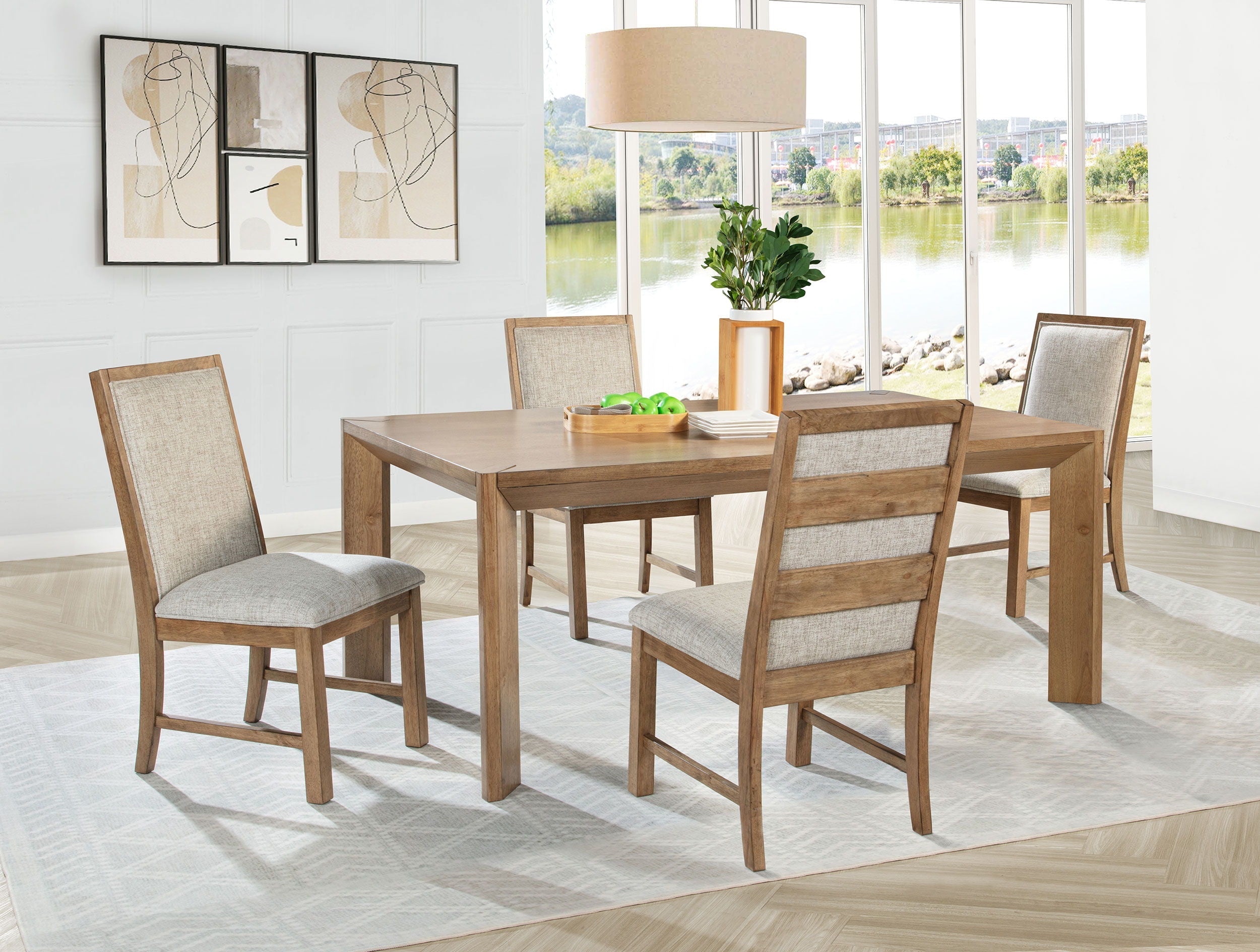 Coaster Fine Furniture Bruner - Rectangular Dining Set | Meri Furniture