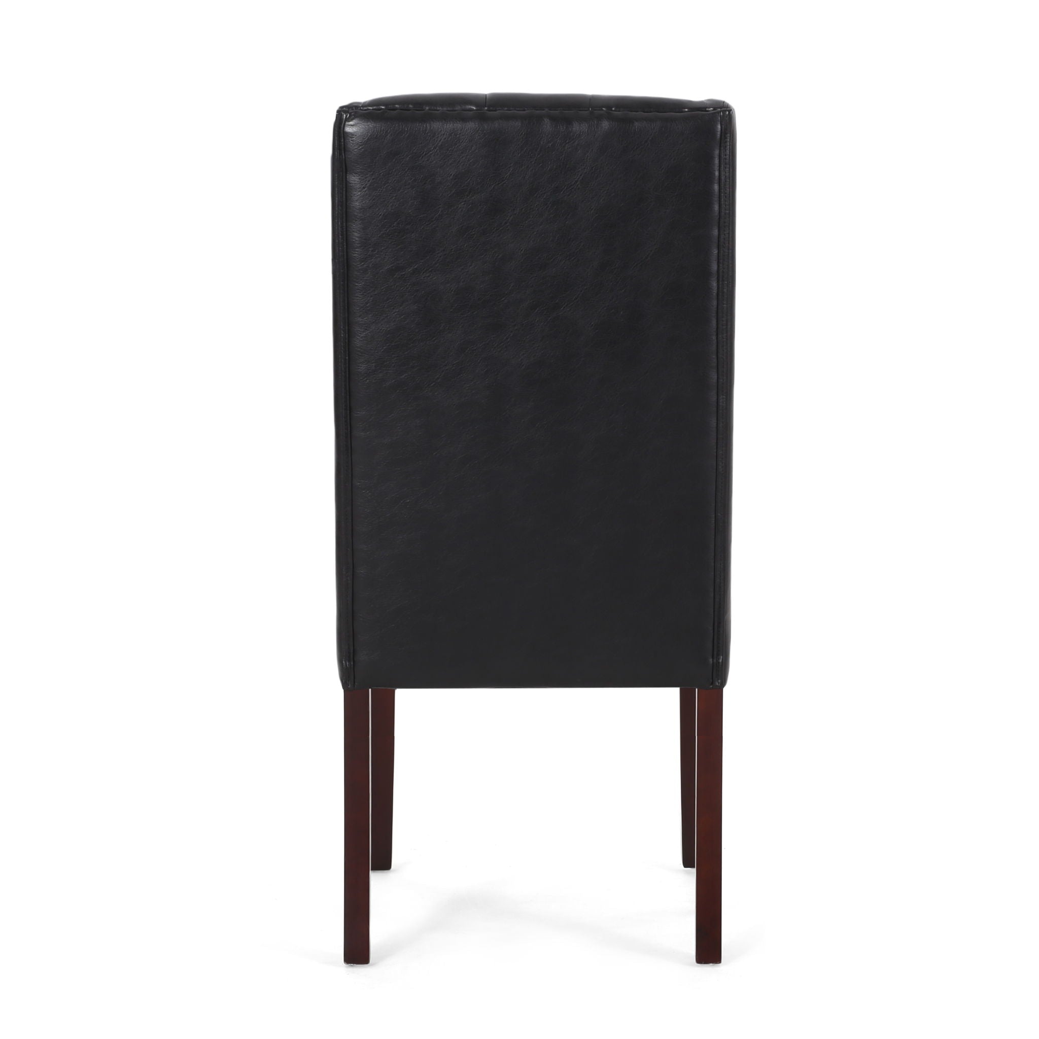 Sophisticated Tufted Dining Chair With High Back Design