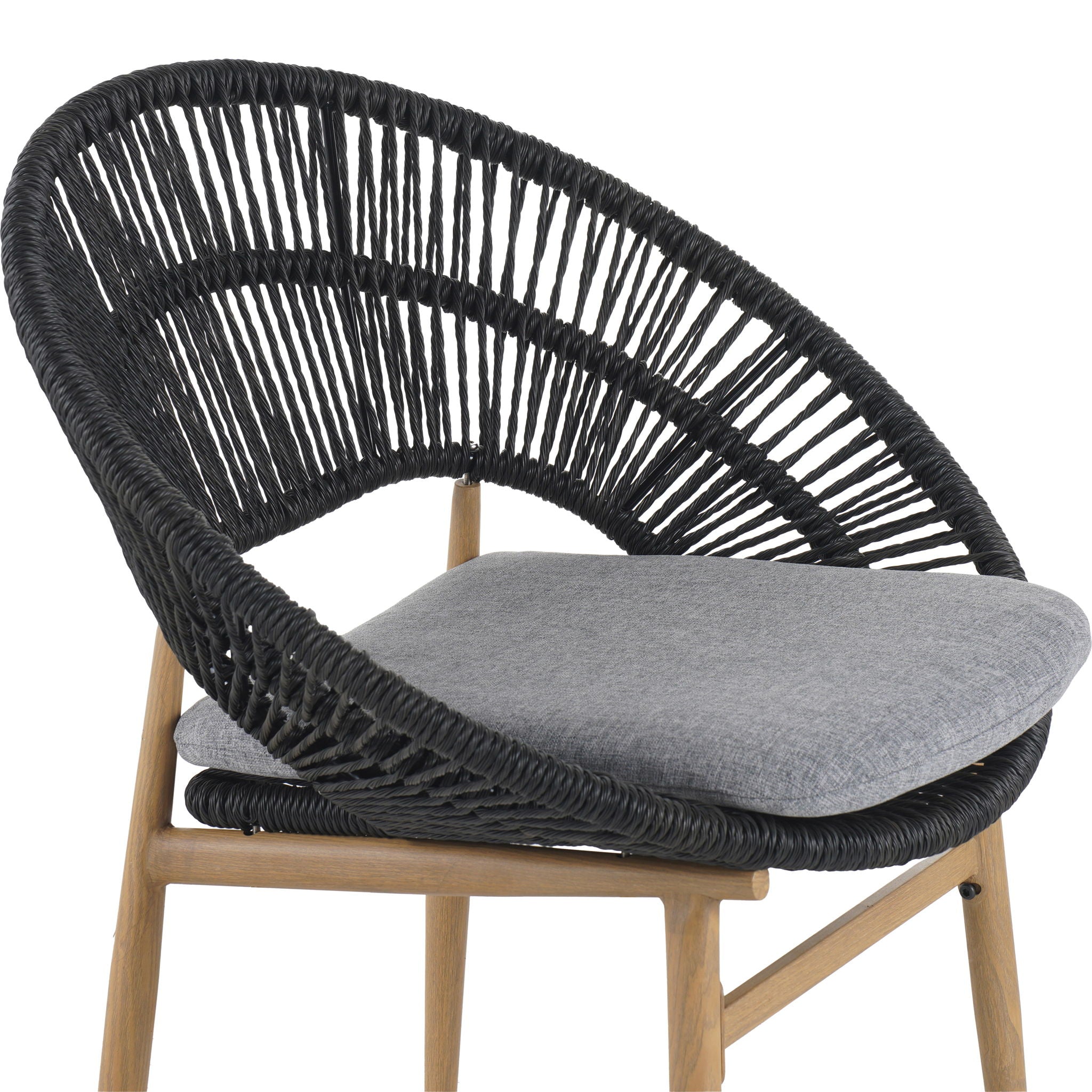 Cyril - Outdoor Papasan Style Dining Chair (Set of 2)