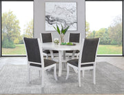 Coaster Fine Furniture Judd - Round Wood Dining Table Set | Meri Furniture