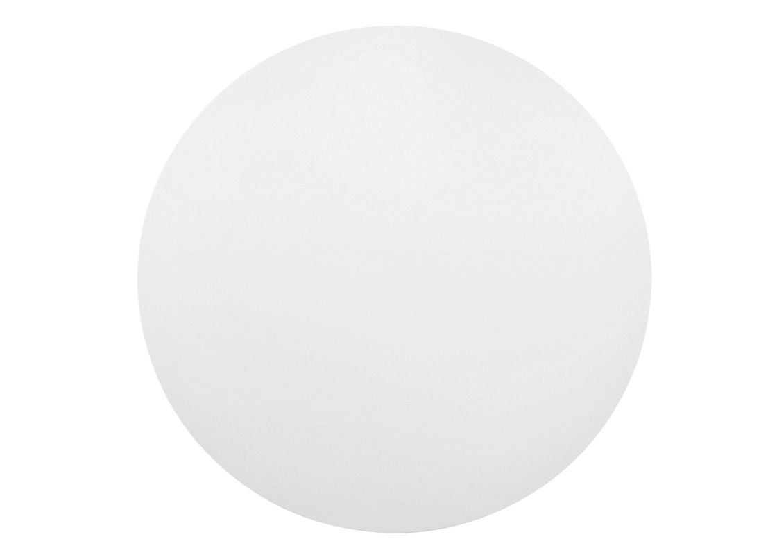 Jasper White 7 Piece 59" Round Dining Table Set with Pedestal Base and Black Finish Chairs