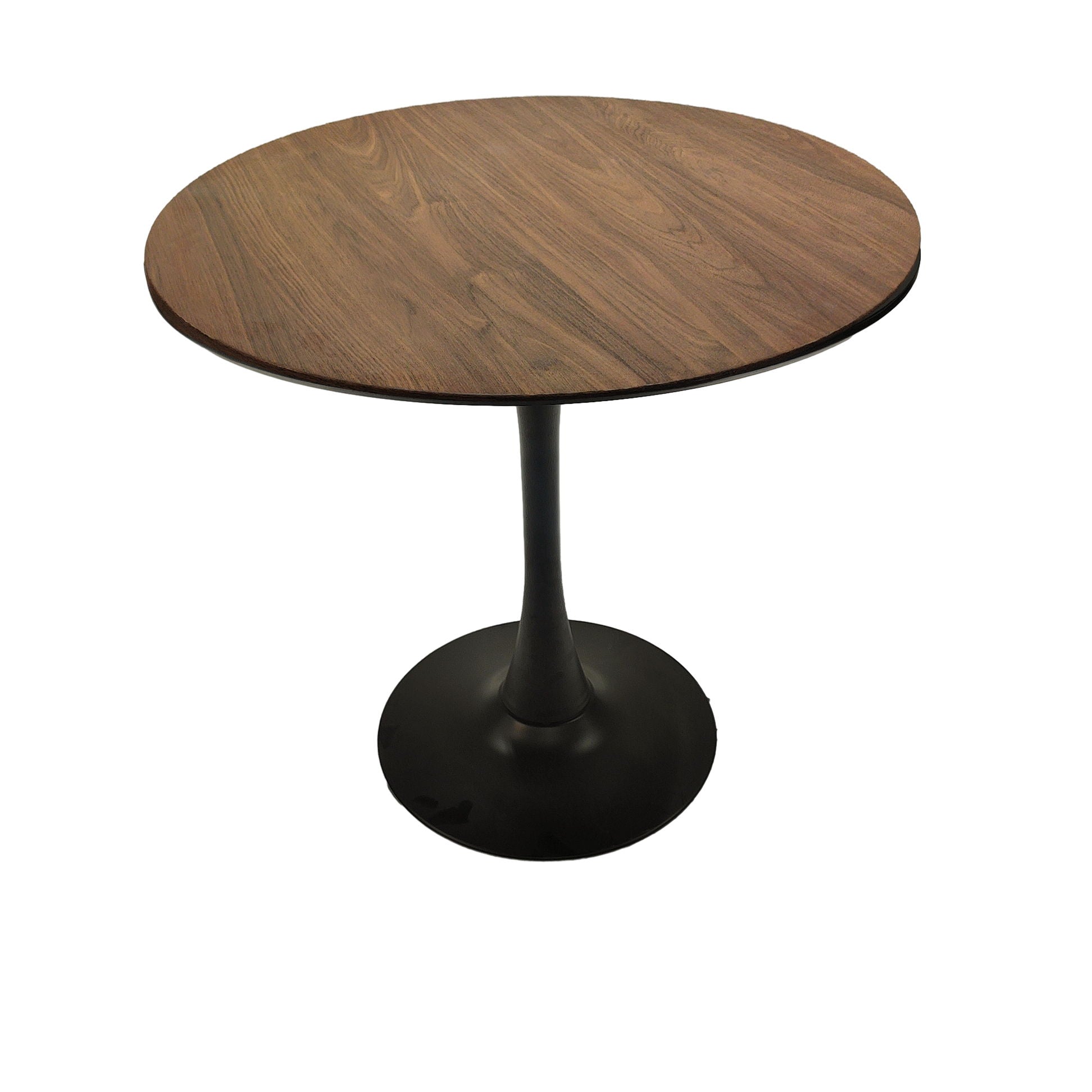 Mid Century Modern Round Dining Table With Top & Pedestal Base