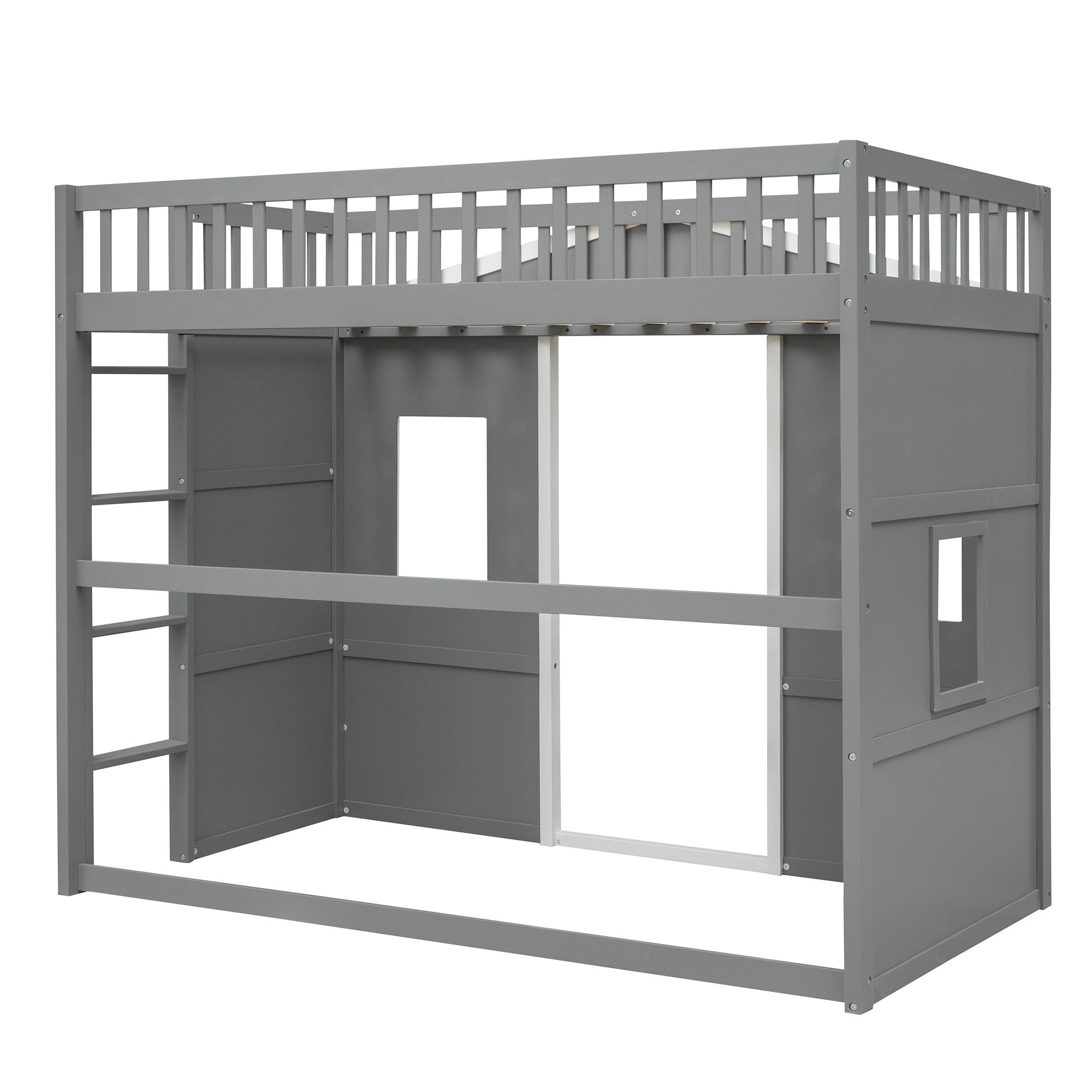 Elegant House Loft Bed With Ladder