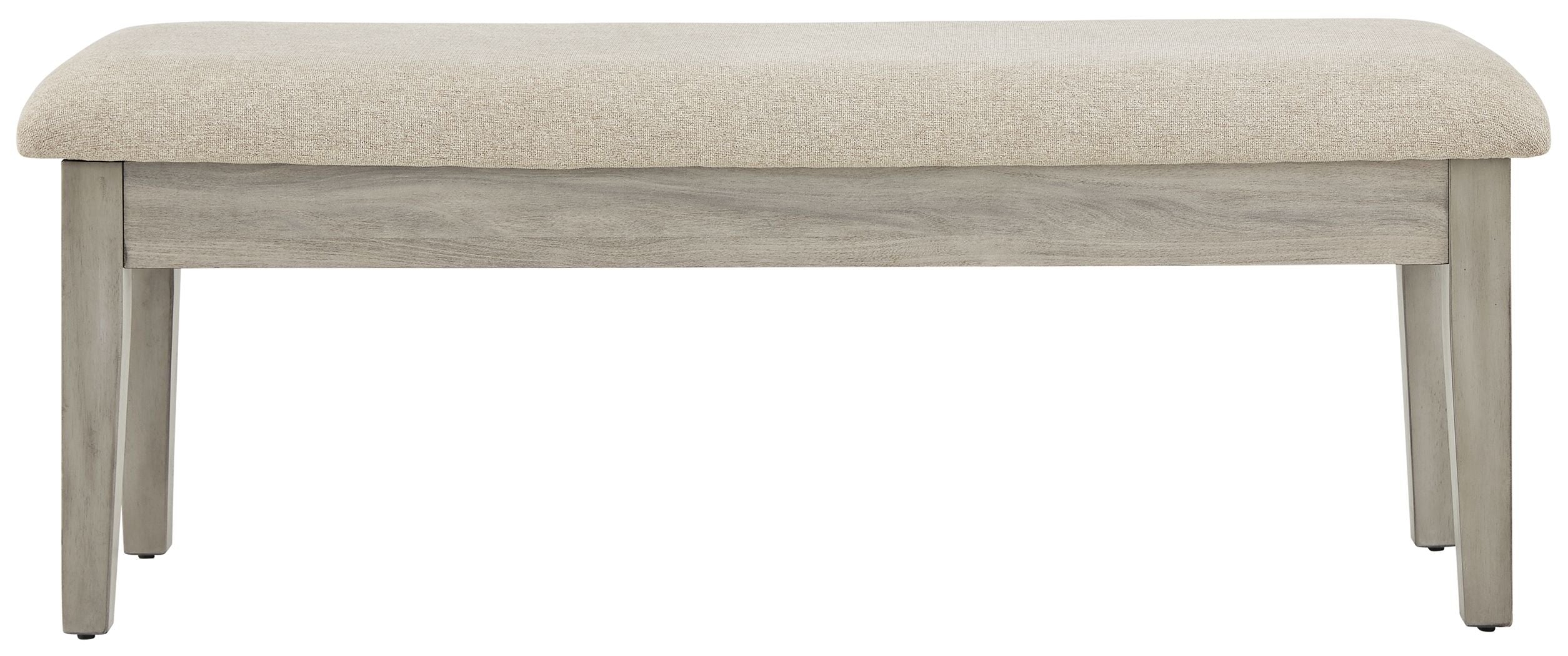Signature Design by Ashley® Parellen - Beige / Gray - Upholstered Storage Bench | Meri Furniture