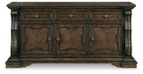 Maylee - Dark Brown - Dining Room Buffet