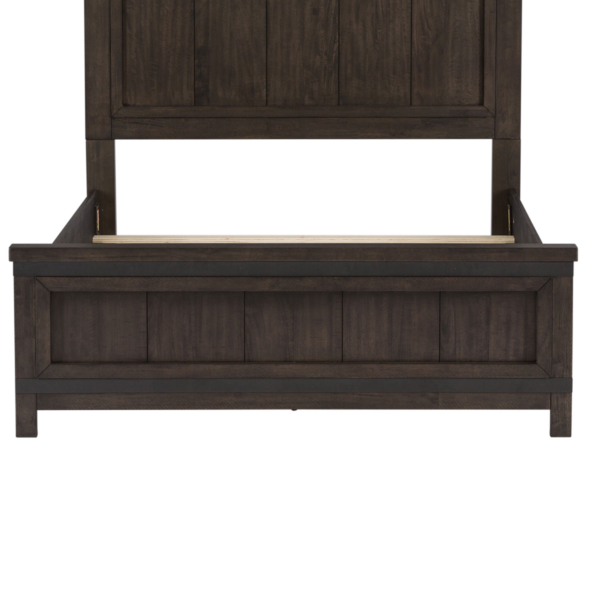 Thornwood Hills - Full Panel Footboard - Dark Brown