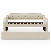 Upholstered Daybed With Trundle