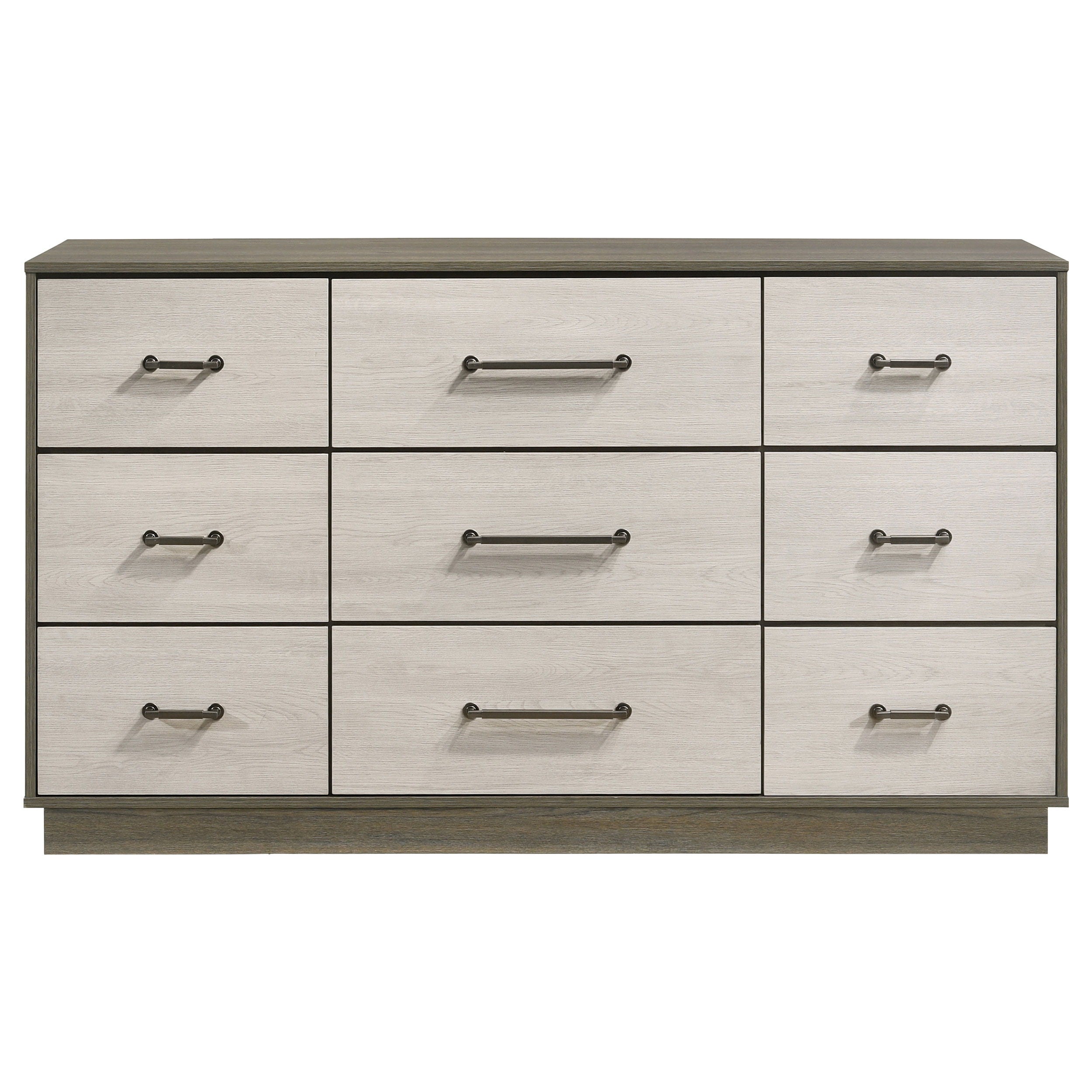 Coaster Fine Furniture Fenwick - 9-Drawer Dresser - Gray Oak | Meri Furniture