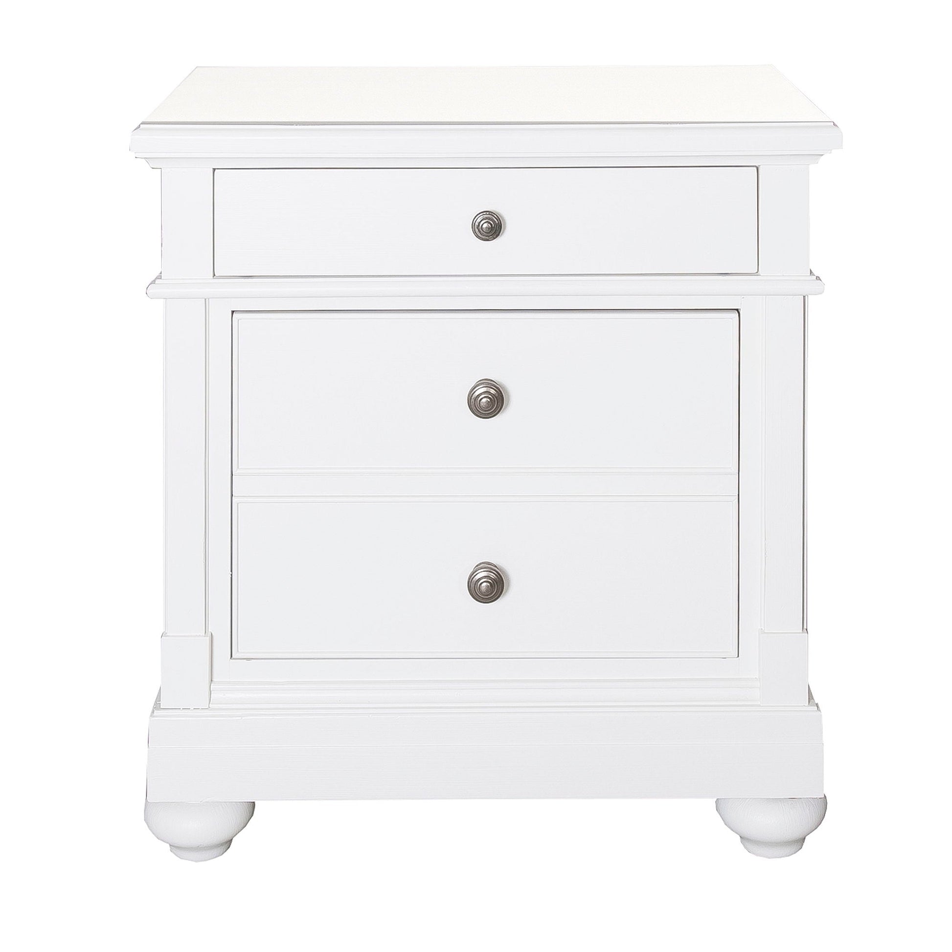 Liberty Furniture Harbor View - 2 Drawer Nightstand - White | Meri Furniture