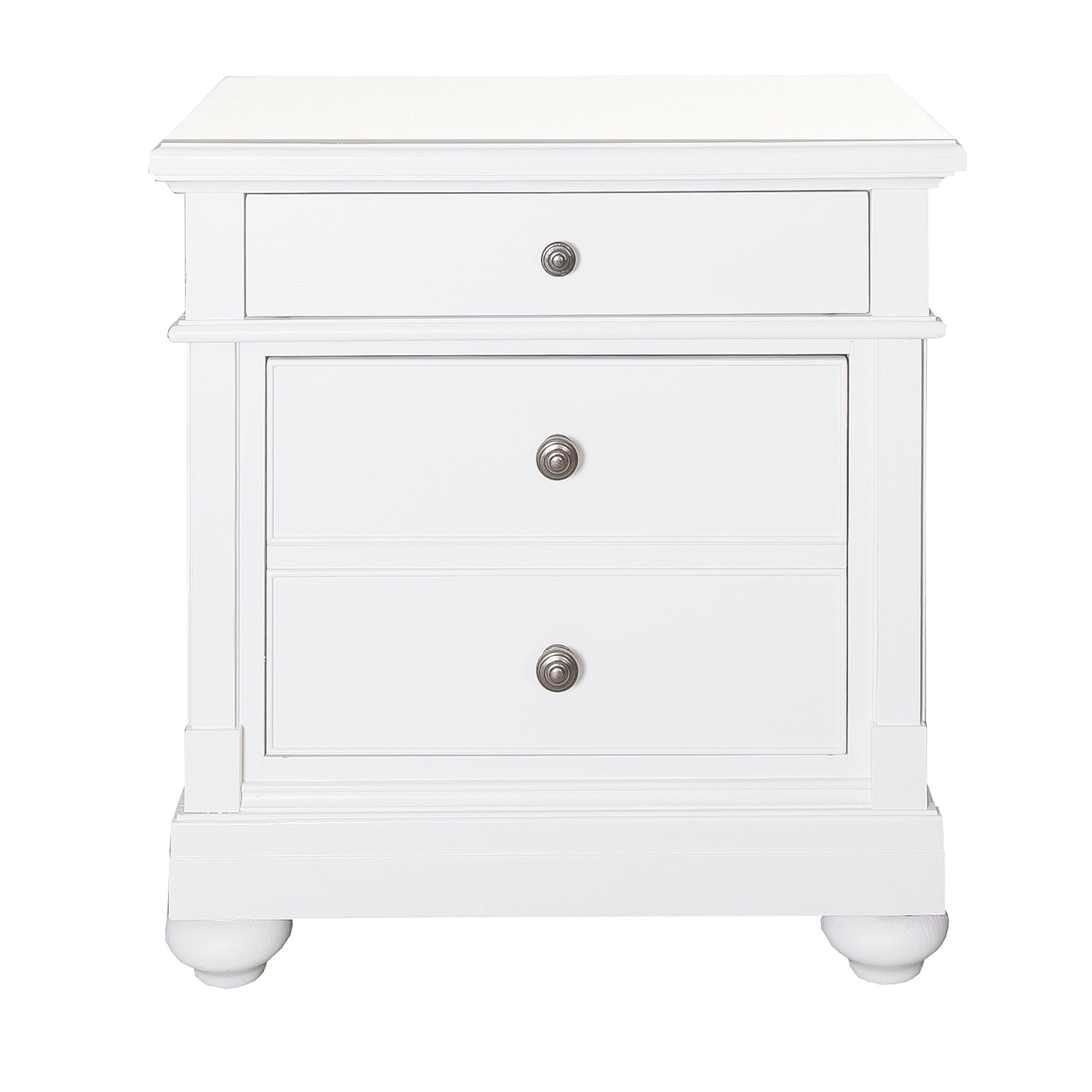 Liberty Furniture Harbor View - 2 Drawer Nightstand - White | Meri Furniture
