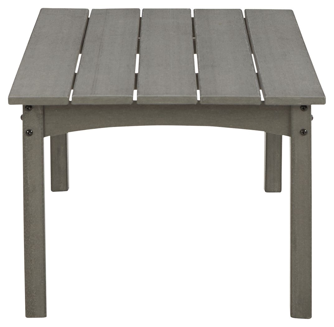 Signature Design by Ashley® Visola - Gray - Rectangular Cocktail Table | Meri Furniture