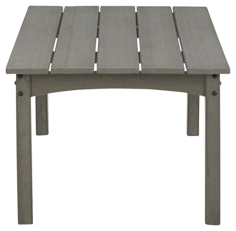 Visola - Gray - Rectangular Cocktail Table