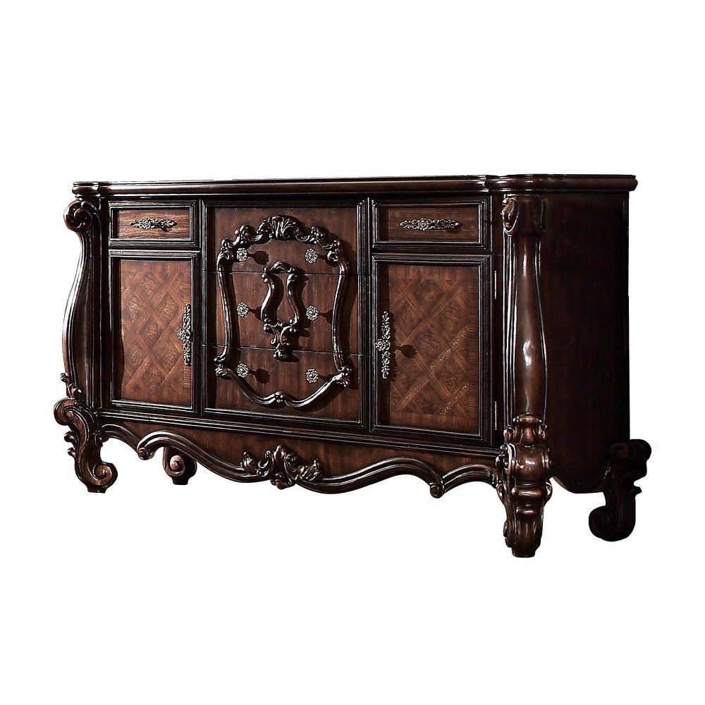 ACME The Versailles dresser is the perfect accent to create the style of royalty your bedroom has been needing. | Meri Furniture