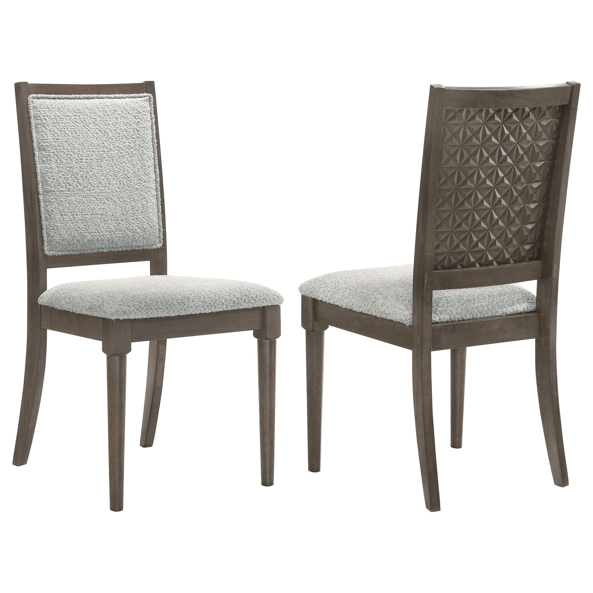Coaster Fine Furniture Onslow - Upholstered Dining Side Chair (Set of 2) - Dark Brown | Meri Furniture