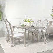 Coaster Fine Furniture Evangeline - Extension Leaf Dining Set | Meri Furniture
