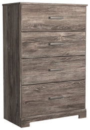 Ashley Furniture Ralinksi - Gray - Four Drawer Chest | Meri Furniture