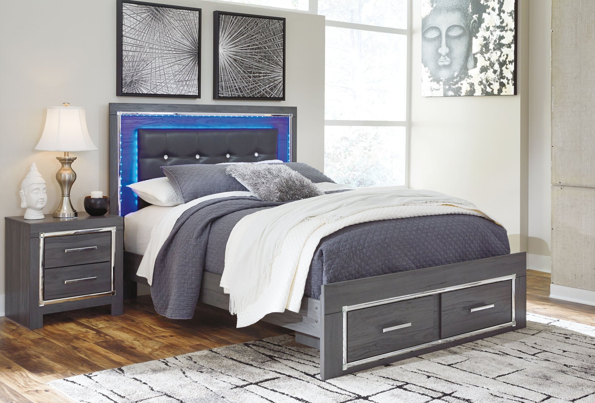 Signature Design by Ashley® Lodanna - Panel Bed | Meri Furniture
