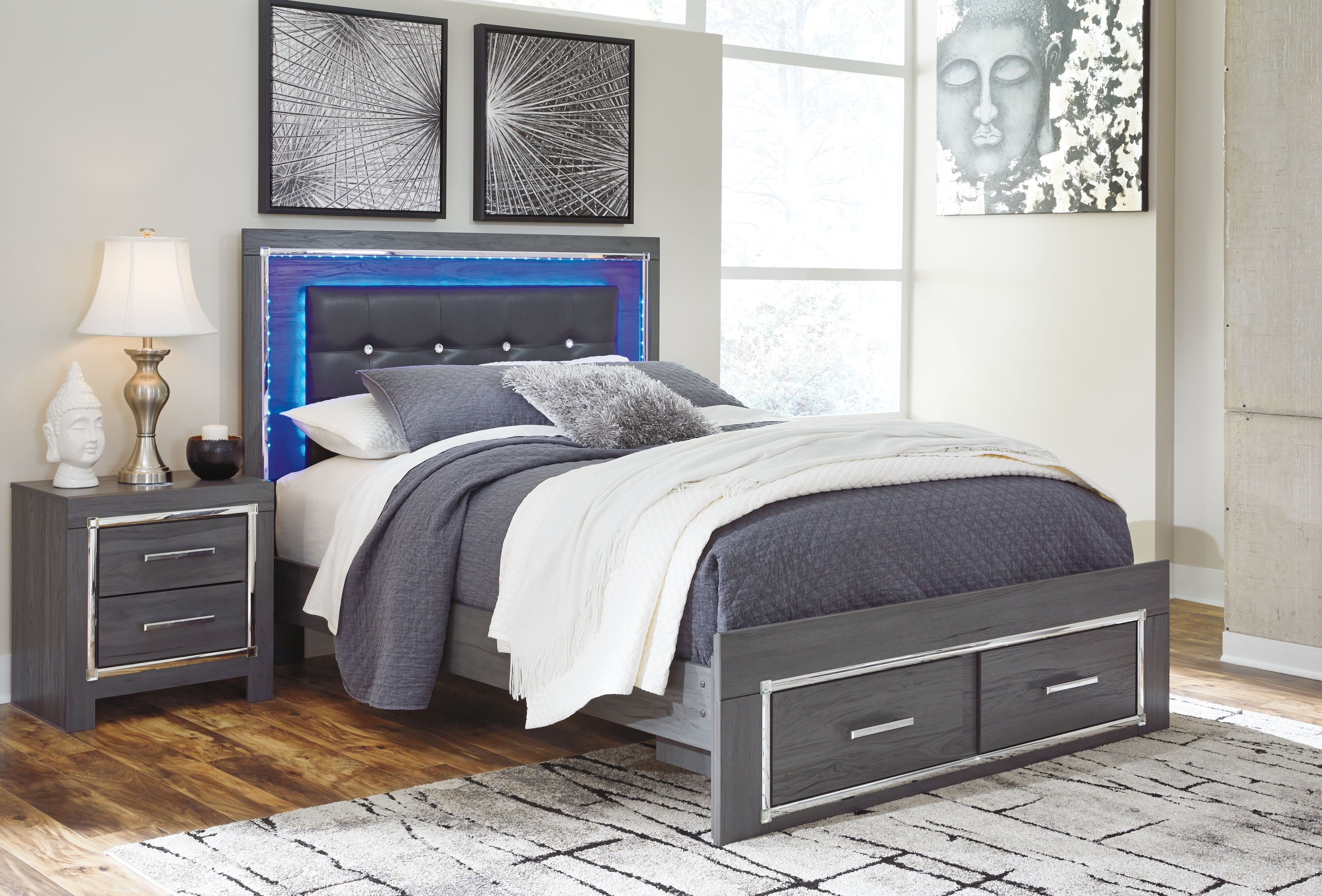 Signature Design by Ashley® Lodanna - Panel Bed | Meri Furniture