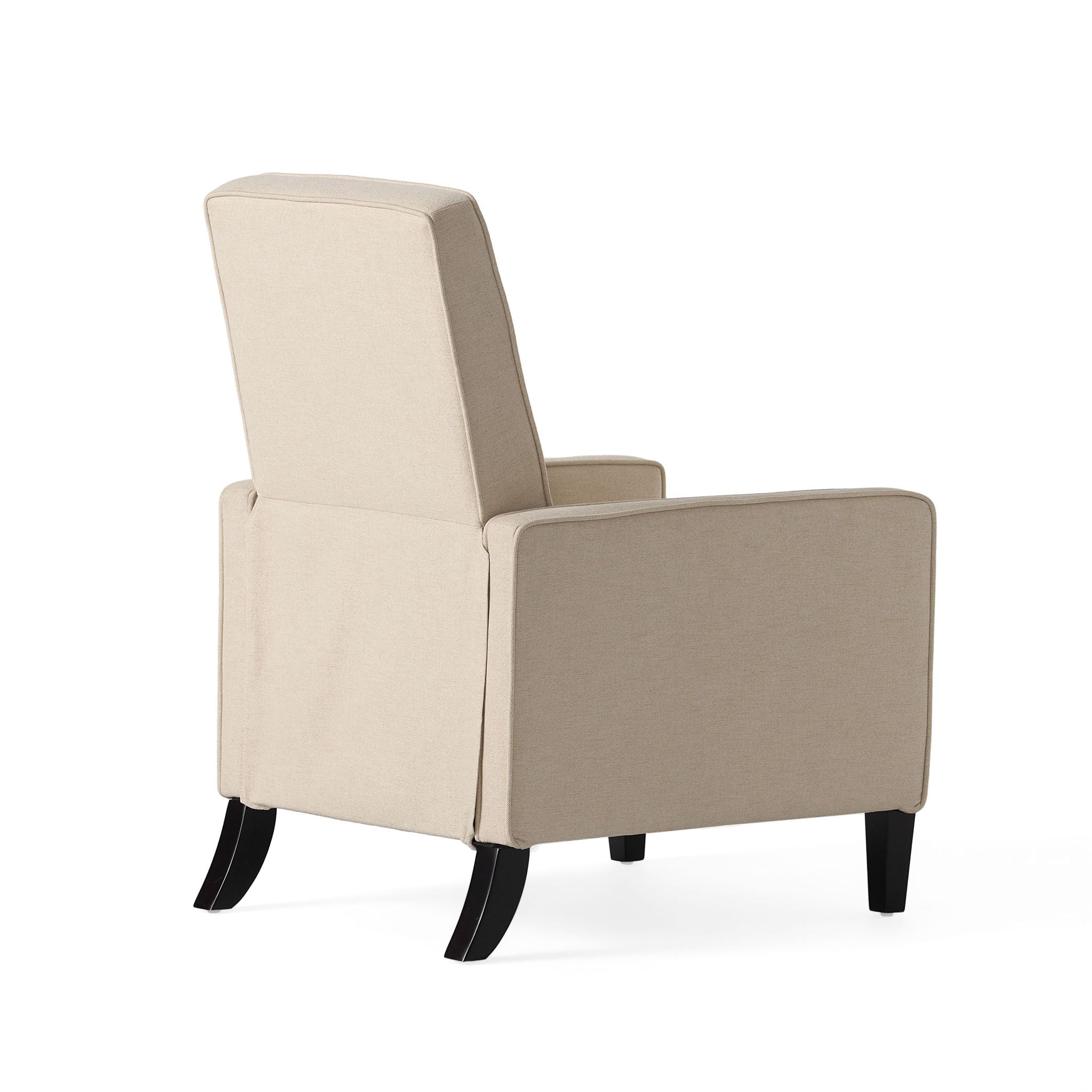 Minimalist Design Fabric Push Back Chair